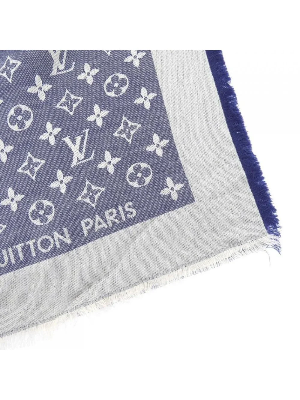 Louis Vuitton Shawl Monogram Denim Scarf